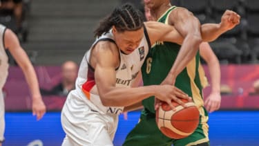 Jack Kayil gegen Dash Daniels, dem kleinen Bruder von Dyson Daniels von den Atlanta Hawks.