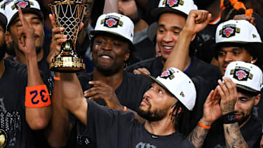 Von ihm könnte Kayil viel lernen: Finals-MVP Jalen Brunson von den New York Knicks.