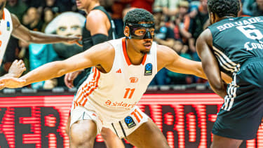 Kostja Mushidi erzielte 22 Punkte für die Niners.