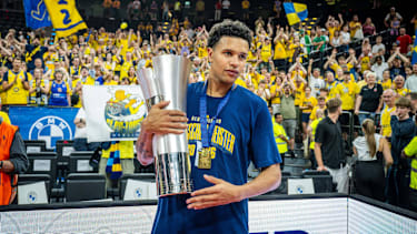 Wurde mit Alba Berlin deutscher Meister: Michael Rataj.