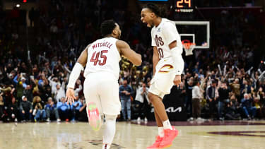 Zwei der tragenden Säulen der Cavaliers: Donovan Mitchell und Darius Garland.