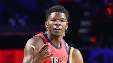 Edwards wurde zum MVP des All-Star-Turniers gewählt.