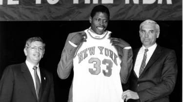 Patrick Ewing ging 1985 zu den Knicks.