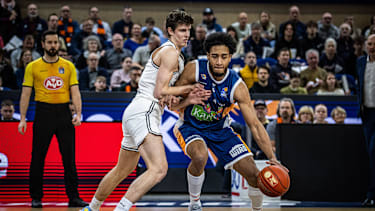 Bamberg gewann die Partie in Rostock.