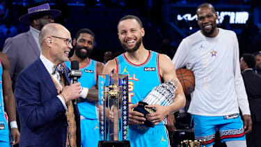Stephen Curry wurde im Vorjahr zum MVP des All-Star-Games gewählt.