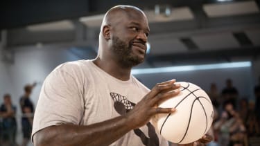 NBA-Legende Shaquille O'Neal war am Samstag in Köln unterwegs.