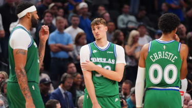 Anthony Davis ist der erfahrene Mann an der Seite seiner jungen Mitspieler in Dallas.