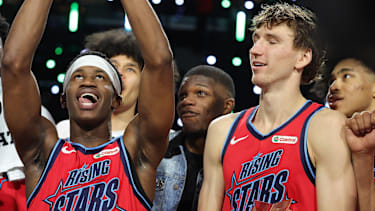 V.J. Edgecombe wurde zum MVP der Rising Stars Challenge gekürt.