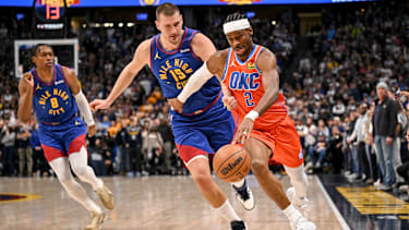 Die beiden MVP-Kandidaten: Nikola Jokic und Shai Gilgeous-Alexander.