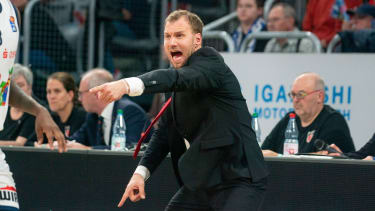 Anton Gavel konnte mit dem Auftritt seines Teams nach der Halbzeitpause nicht zufrieden sein.