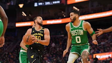 Die Warriors und Celtics duellierten sich in den NBA Finals 2022.