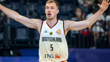 Niels Giffey wurde 2023 mit Deutschland Weltmeister.