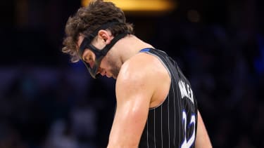 Franz Wagner spielte gegen die Knicks nur sieben Minuten.