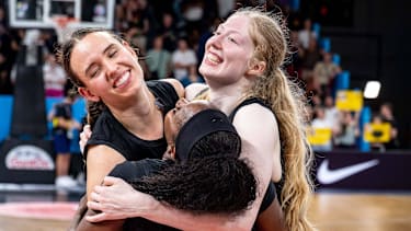 Frieda Bühner und Emily Bessoir sind beim DBB-Team Leistungsträger.