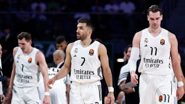 Krämer (li.) spielt in seiner ersten Saison für Real Madrid.