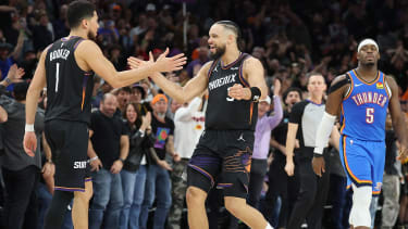 Devin Booker traf gegen die Thunder den entscheidenden Wurf.
