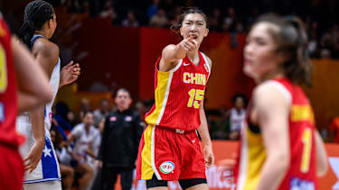 Han Xu legte gegen Puerto Rico ein Double-Double auf.