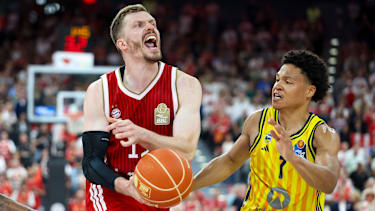 Die beiden Star-Guards Andi Obst (li.) und Jack Kayil (re.) stehen sich heute ein letztes Mal gegenüber.