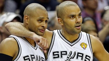 Patty Mills und Tony Parker teilten sich jahrelang die Point-Guard-Aufgaben in San Antonio.