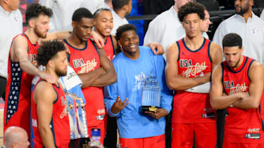 Anthony Edwards und seine "Stars" haben das All-Star-Turnier gewonnen.