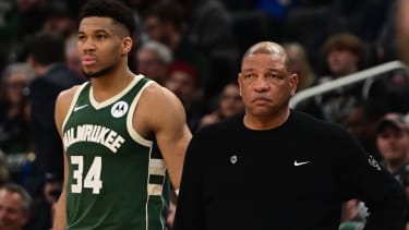 Doc Rivers ist der Coach von Giannis Antetokounmpo.