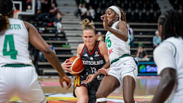 Fiebich war Topscorerin für Deutschland.