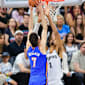 Im Video: Holmgren postert Wemby, der antwortet mit Halfcourt-Shot