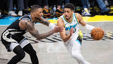 Tyrese Haliburton und Damian Lillard