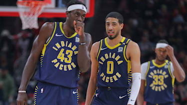 Schaffen es die Pacers mit der Rückkehr von Tyrese Haliburton (re.) zurück auf die große Bühne?