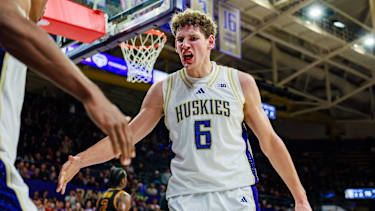 Hannes Steinbach ist offiziell einer der 15 besten Spieler der Big-10-Conference.