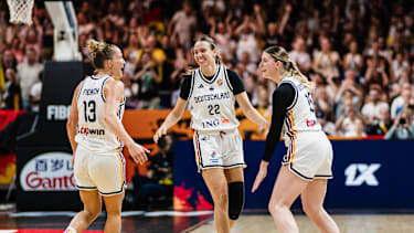 Die DBB-Frauen stehen in der nächsten Runde.