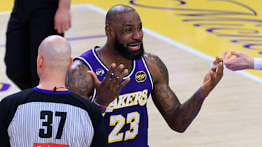 LeBron James führte die Lakers mit einem Double-Double an (22 PTS, 10 AST).
