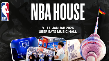 Das NBA House ist für drei Tage geöffnet.