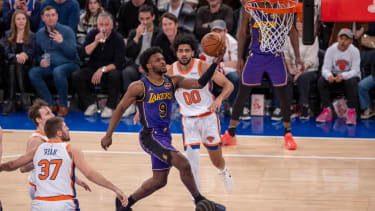 Bronny spielt meist nur in der "Garbage Time".