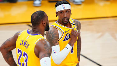LeBron James und KCP spielten bereits bei den Lakers zusammen.