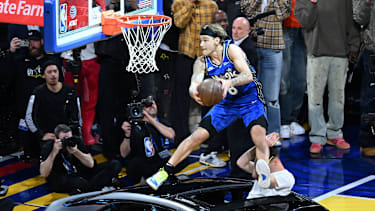 Mac McClung gewann den Dunk Contest am All-Star-Wochenende der NBA in den Jahren 2023, 2024 und 2025.