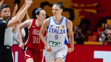 Cecilia Zandalasini war mit 14 Punkten Topscorerin.