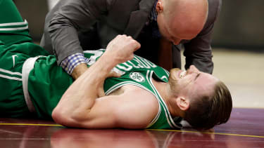 Gordon Hayward verletzte sich im Oktober 2017 verhängnisvoll.