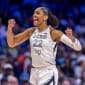 Wilson dominiert, Young mit Triple-Double: Aces stoppen Sparks-Siegesserie bei Brink-Comeback