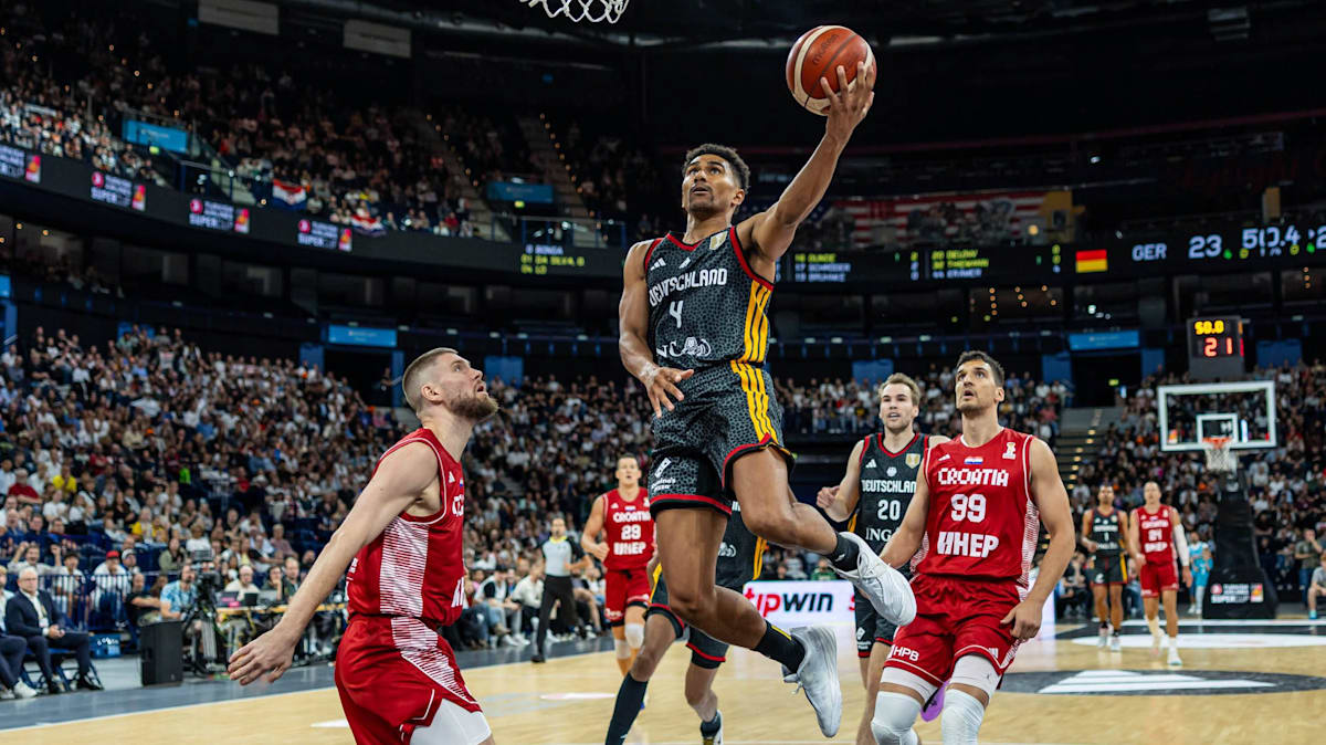 Basketball DBB Team Wackelt Am Ende Nur Kurz Deutschland Gewinnt Basketball DBB Team Wackelt Am Ende Nur Kurz Deutschland Gewinnt