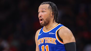 Bei diesem Ergebnis staunte sogar Jalen Brunson nicht schlecht.