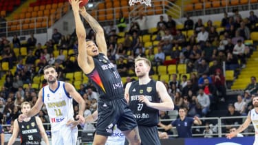Nelson Weidemann bleib mit fünf Punkten und vier Rebounds unauffällig.