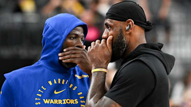 Gute Freunde abseits des Feldes: Draymond Green und LeBron James
