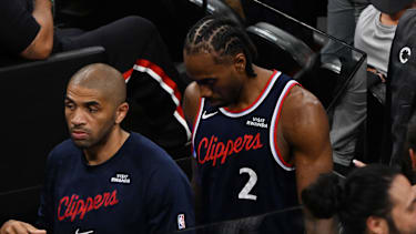 Kawhi Leonard war nach der Niederlage der Clippers gegen die Warriors sichtlich niedergeschlagen.