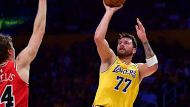 Doncic verpasste nur knapp ein Triple-Double.