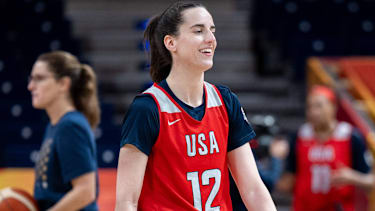 Caitlin Clark gehört zum Aufgebot der USA.