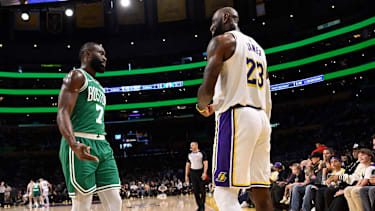 Jaylen Brown, LeBron James