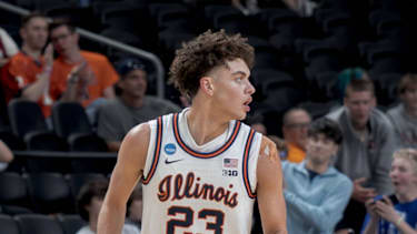 Keaton Wagler steht mit Illinois im Elite Eight.