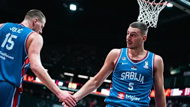 Jokic und Jovic: Das neue Starduo der Serben.