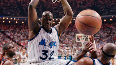Shaquille O'Neal vertrabchte die ersten vier Jahre seiner Karriere in Orlando.